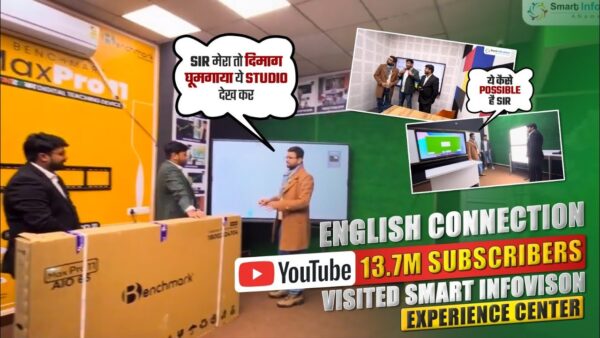 India's Best Teaching Studio Setup for YouTube | Smart Infovision