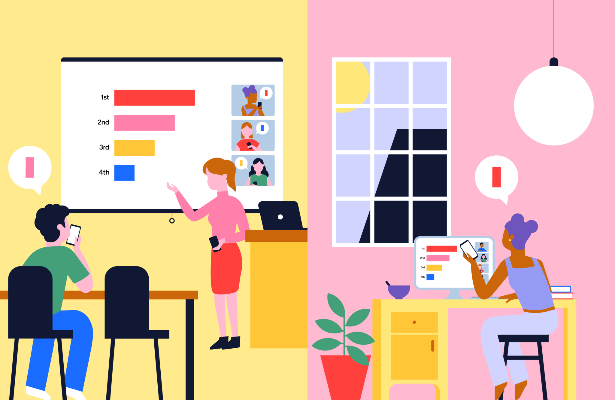 Hybrid Classroom Setup Kya Hota Hai | Hybrid Teaching Setup