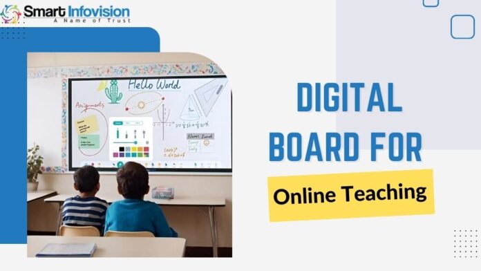 digital board for online teaching