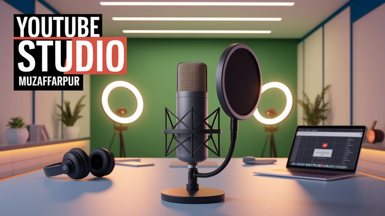 How to Build a YouTube Studio in Muzaffarpur on a Budget