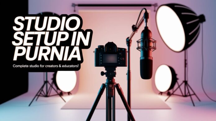 Complete Studio Setup in Purnia, Bihar for Creators & Educators