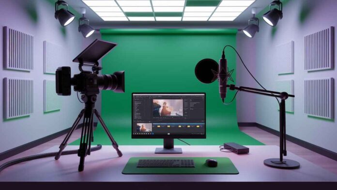 creating a professional youtube studio setup in jaunpur
