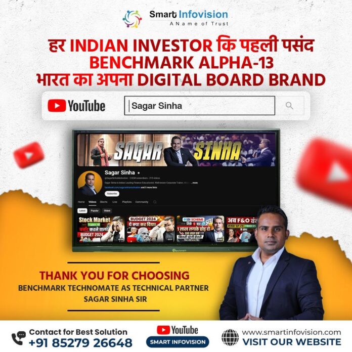 sagar sinha recommends smart infovision for studio setup Sagar Sinha Recommends Smart Infovision Studio Setup