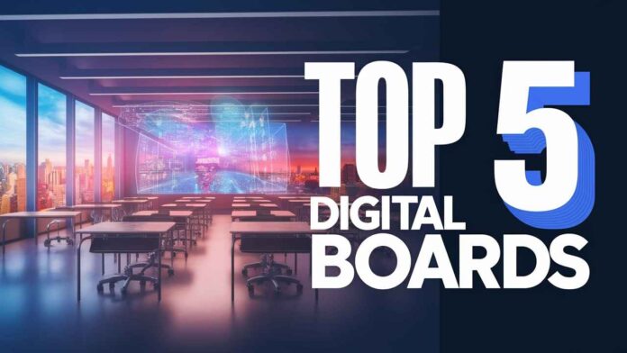 top digital boards for smart classrooms