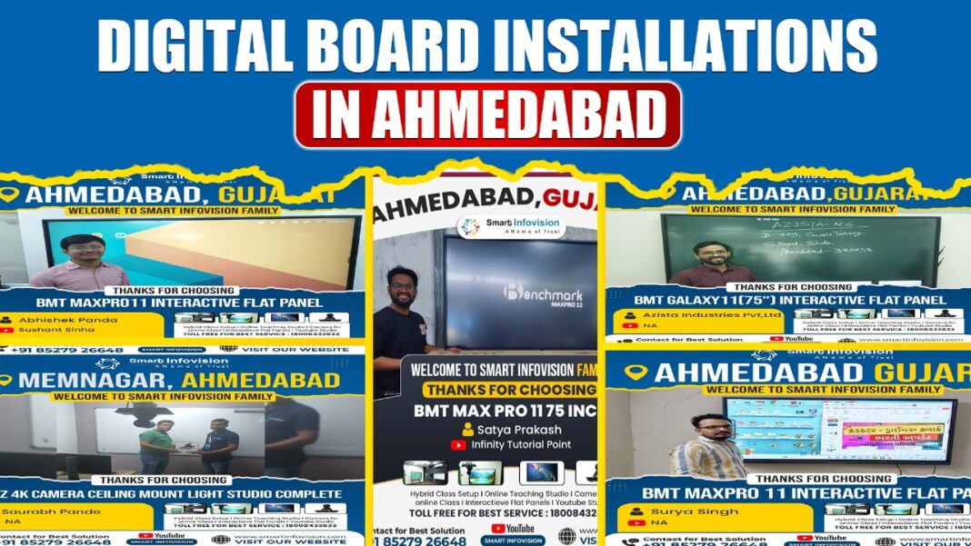 Digital Board Installations in Ahmedabad
