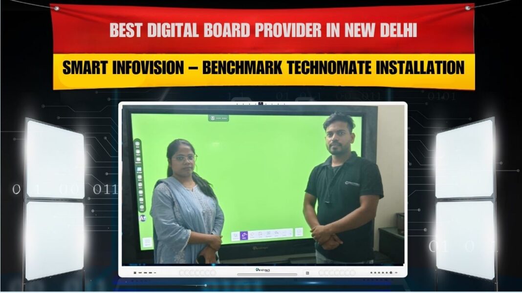 Benchmark MaxPro Ultra 75 Installation in Ambedkar Nagar New Delhi by Smart Infovision Benchmark MaxPro Ultra 75 Installation in Ambedkar Nagar New Delhi by Smart Infovision