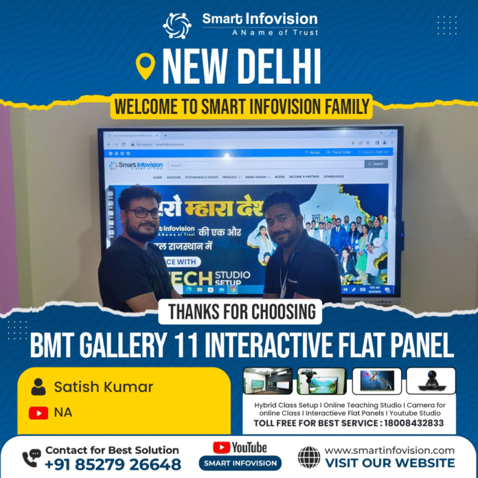 Smart Infovision – India’s No.1 Smart Classroom & Studio Setup Company