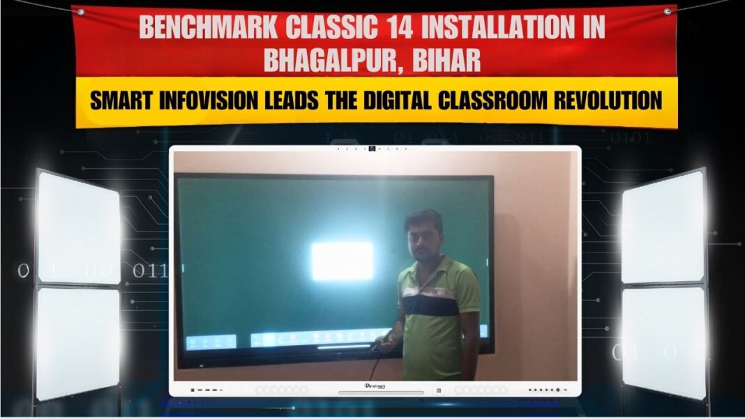Benchmark Classic 75 Inch Interactive Flat Panel in Bhagalpur, Bihar | Smart Infovision