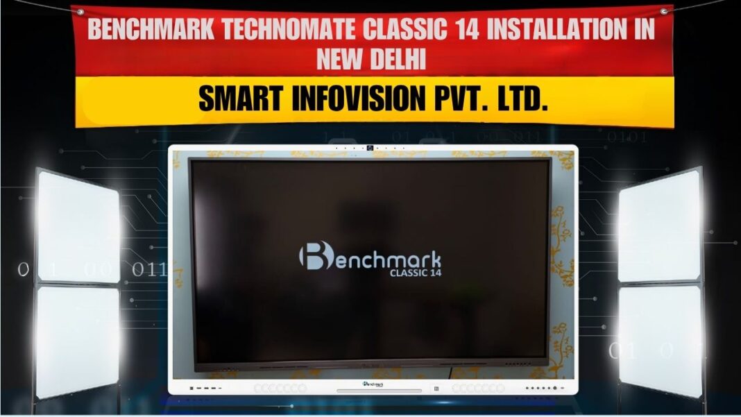 Benchmark 75 Inch Studio Setup Installation in Nangloi, Delhi | Smart Infovision