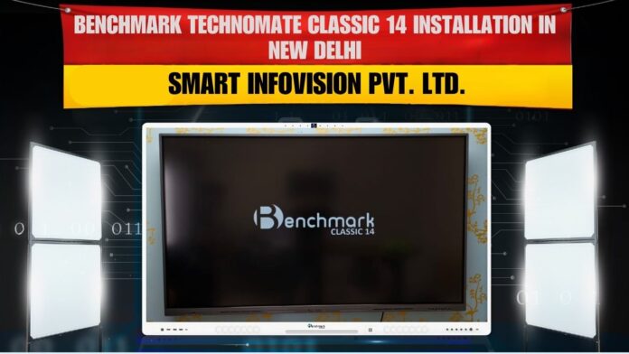 Benchmark 75 Inch Studio Setup Installation in Nangloi, Delhi | Smart Infovision