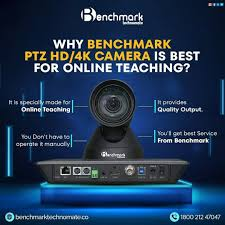 Benchmark 4K PTZ camera for digital board setup in Bihar
