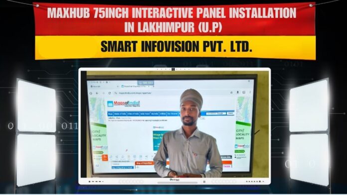 Interactive flat panel in Lakhimpur