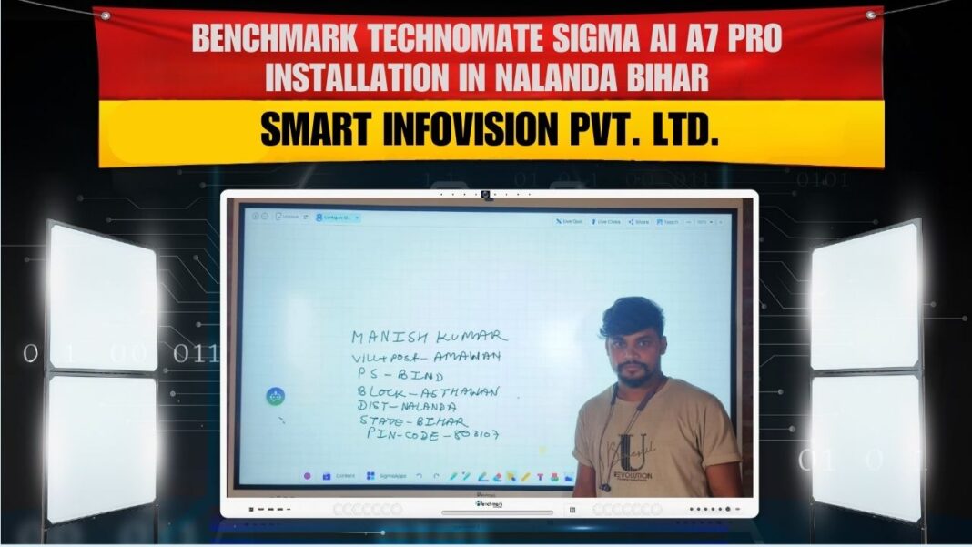 AI-Based Digital Board Setup