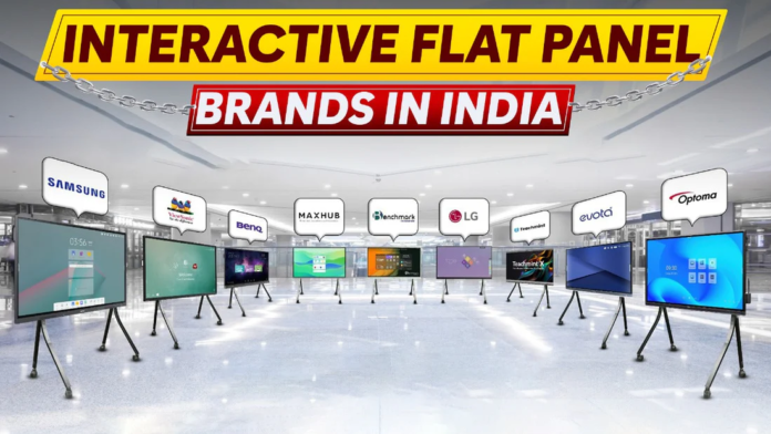 Best Interactive Flat Panel Brands in Ranchi Jharkhand for Smart Classroom Teaching