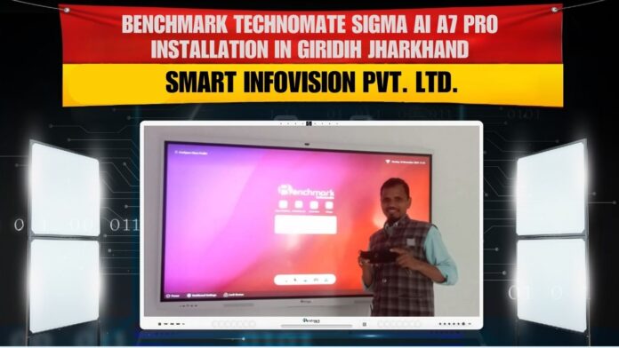 Digital Board aur Online Teaching Setup