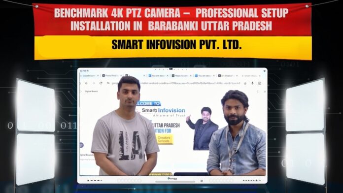 Benchmark 4K PTZ Camera installation at Rohan Tiwari classroom in Barabanki Uttar Pradesh Benchmark 4K PTZ Camera installation at Rohan Tiwari classroom in Barabanki Uttar Pradesh