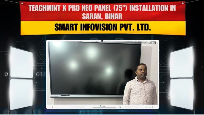 Best Digital Board Dealer in Saran Bihar | Teachmint X Pro Neo 75 Inch Panel – Smart Infovision