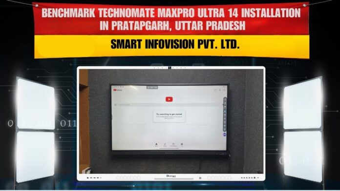 Nextgen Edutech – Pratapgarh, Uttar Pradesh | 75” Digital Panel + 4K PTZ Camera + Dual Monitor Smart Classroom Installation Nextgen Edutech – Pratapgarh, Uttar Pradesh | 75” Digital Panel + 4K PTZ Camera + Dual Monitor Smart Classroom Installation