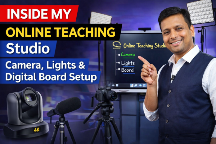 Inside My Online Teaching Studio Inside My Online Teaching Studio