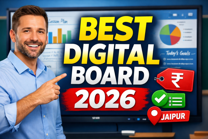Best Digital Board for Teachers in Jaipur | Complete Buying Guide 2026 Best Digital Board for Teachers in Jaipur | Complete Buying Guide 2026