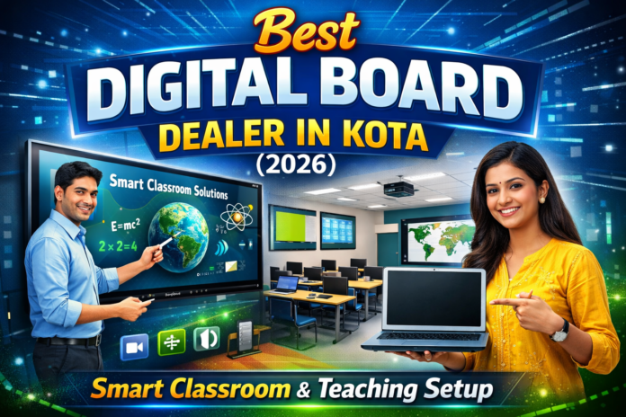 Kota में Best Digital Board Dealer 🔥 | Coaching Classroom Setup | Smart Infovision Kota Kota में Best Digital Board Dealer 🔥 | Coaching Classroom Setup | Smart Infovision Kota
