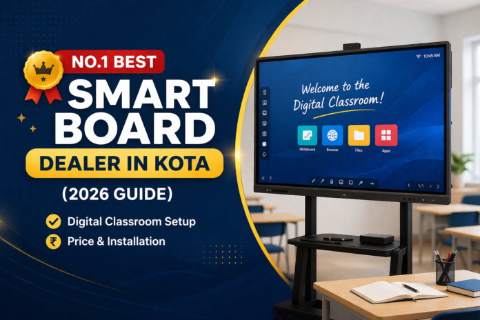 No.1 Best Smart Board Dealer in Kota | Digital Classroom Setup | Smart Infovision Kota