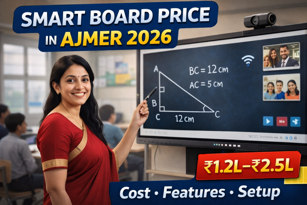 Smart Board Price in Ajmer 2026 | Complete Cost & Setup Guide | Smart Infovision No.1