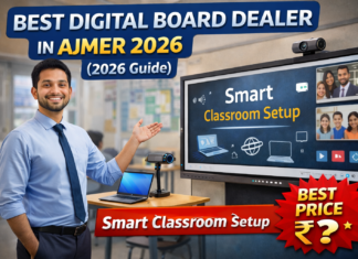 Best Digital Board Dealer in Ajmer (2026 Guide) | Smart Classroom Setup & Price No.1 Best Digital Board Dealer in Ajmer | Smart Classroom Setup | Smart Infovision No.1