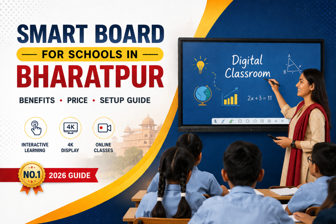 Smart Board for Schools in Bharatpur | Digital Classroom Setup | Smart Infovision No.1