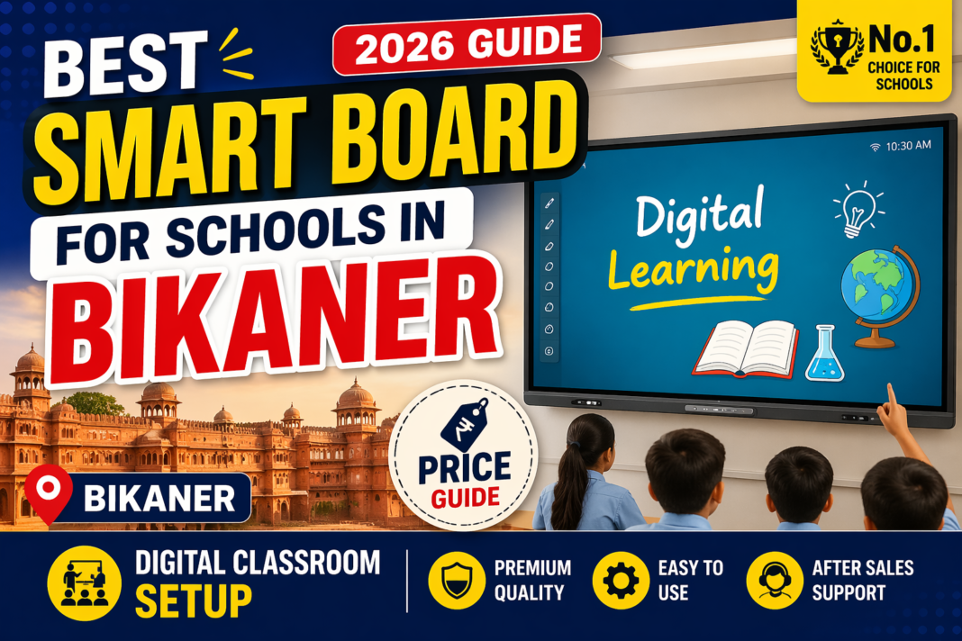 Best Smart Board for Schools in Bikaner | Digital Classroom Setup | Smart Infovision No.1