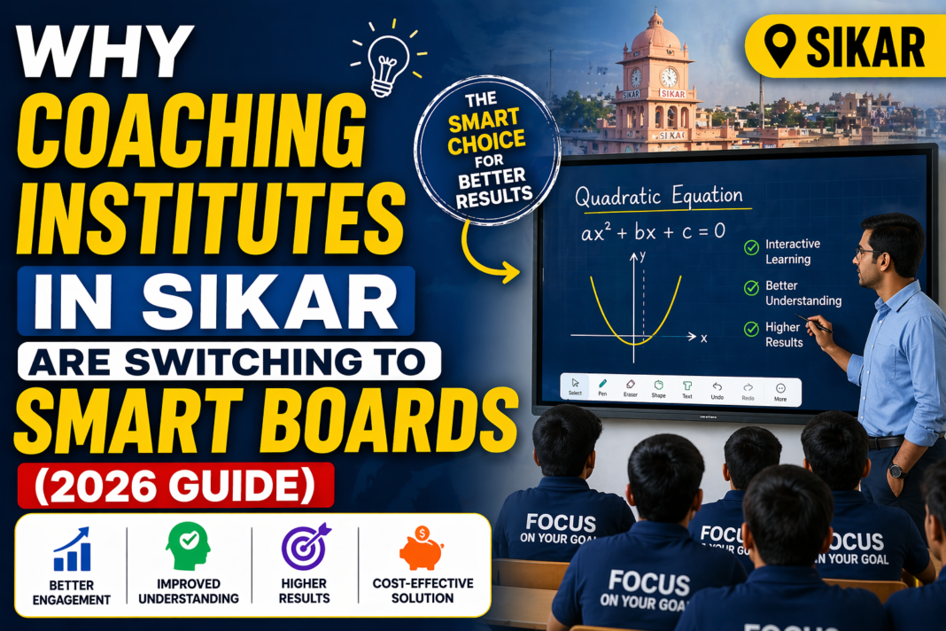 Why Coaching Institutes in Sikar Are Switching to Smart Boards | Complete Guide