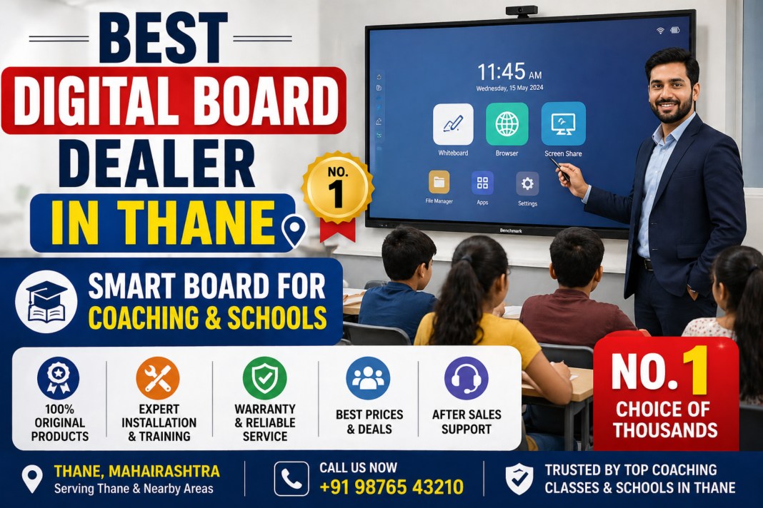 Best Digital Board Dealer in Thane | Smart Classroom Setup | No.1