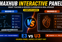 MAXHUB Interactive Panel – Smart Teaching & Modern Classroom Ka Real Upgrade Best Interactive Flat Panel 2026 – MAXHUB E3 vs U3 Explained