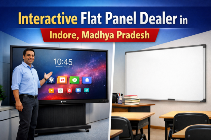 Indore me interactive flat panel dealer kaise choose karein. Price, features aur smart classroom setup ke liye complete guide. Indore me interactive flat panel dealer kaise choose karein. Price, features aur smart classroom setup ke liye complete guide.
