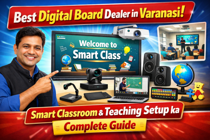 Varanasi me best digital board dealer kaun hai? Price, features aur smart classroom setup ke liye complete guide. Varanasi me best digital board dealer kaun hai? Price, features aur smart classroom setup ke liye complete guide.
