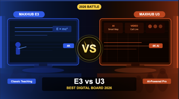 MAXHUB E3 vs U3 – कौन सा Digital Board Best Hai? Full Comparison Guide MAXHUB E3 vs U3 – कौन सा Digital Board Best Hai? Full Comparison Guide