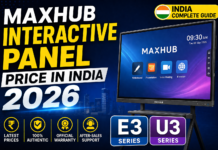 MAXHUB Interactive Panel Price in India 2026 — Complete Guide (E3, U3 Series) MAXHUB Interactive Panel Price India 2026 | E3 U3 Digital Board