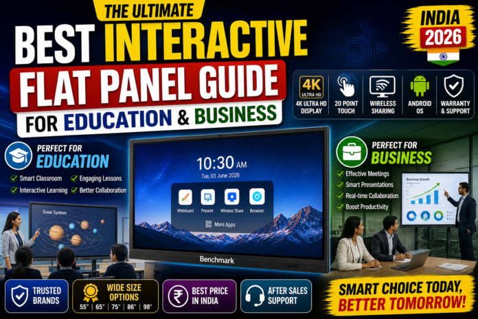 Best Interactive Flat Panel Guide for Education & Business 2026 Best Interactive Flat Panel Guide for Education & Business 2026