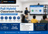 Complete Cost Breakdown for Full Hybrid Classroom Setup in Ranchi and Ahmedabad Locations Smart Infovision Hybrid Classroom Setup with Interactive Flat Panel and PTZ Camera in School Classroom