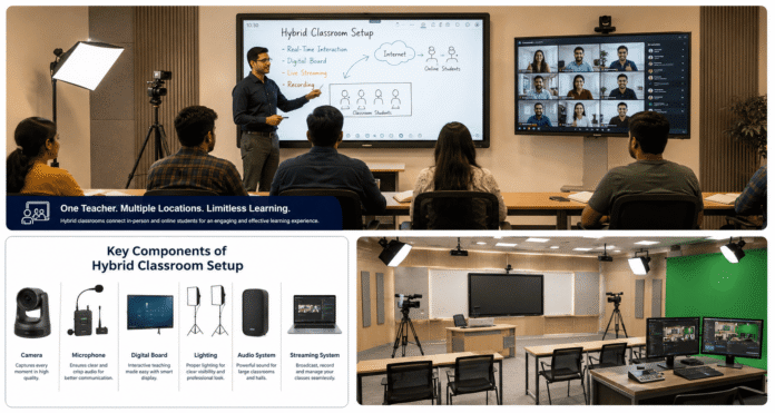 Hybrid Classroom Setup Guide 2026 Cost, Equipment & Benefits