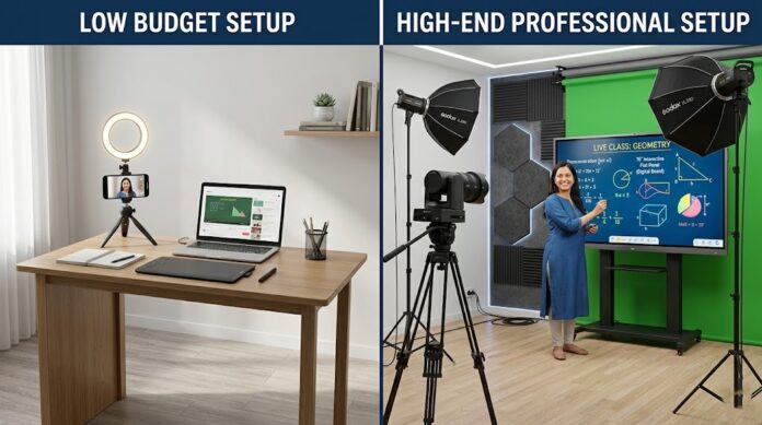 Online Teaching Studio Setup Cost