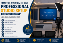 Smart Classroom Ke Liye Professional Studio Setup Ka Complete Roadmap