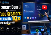 Best Smart Board for YouTube Creators: Video Quality 10x Kaise Badhayein Best Smart Board for YouTube Creators: Video Quality 10x Kaise Badhayein