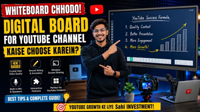 Digital Board for YouTube Channel Digital Board for YouTube Channel