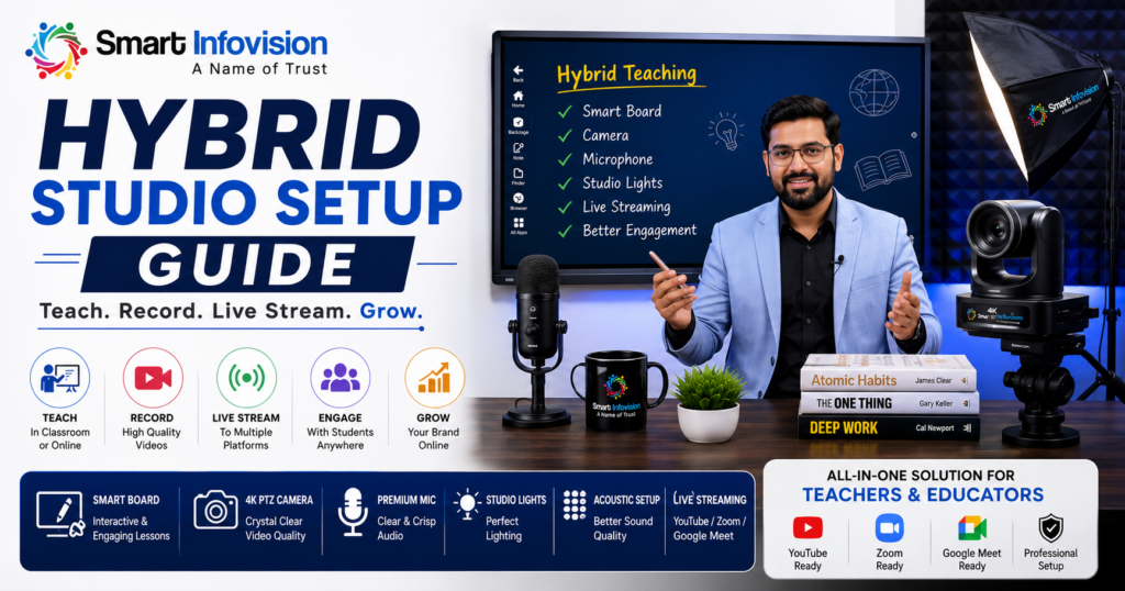 Complete Guide to Building a Professional Teaching & Content Creation Studio