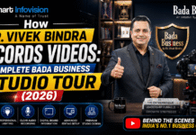 Dr. Vivek Bindra (Bada Business) Studio Setup 2026: Camera, Mic, Lights & Digital Board Revealed Dr Vivek Bindra Studio, Bada Business Setup, Smart Infovision, Online Teaching Studio Setup, Digital Board, Benchmark 4K PTZ Camera, YouTube Studio Gear, Business Coaching