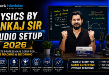 Physics By Pankaj Sir Studio Setup 2026: Smart Board, Camera & Complete Equipment Guide