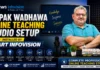 Deepak Wadhawa Online Teaching Studio Setup: Complete Equipment Guide 2026 Deepak Wadhawa Online Teaching Studio Setup Installed by Smart Infovision