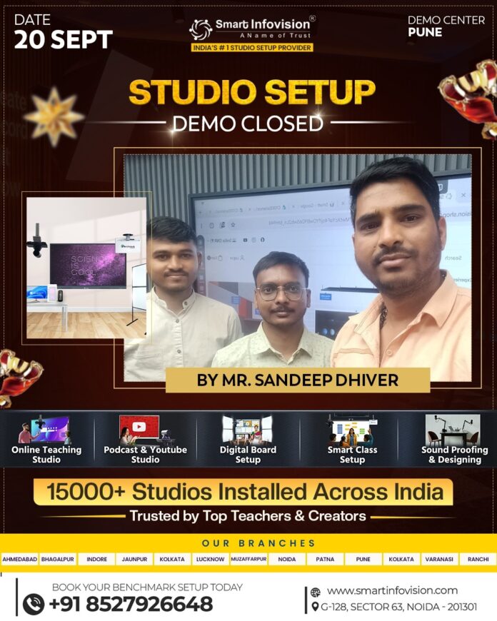 Studio Setup Demo in Pune