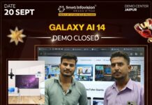 Galaxy AI 14 Live Demo in Jaipur: Exploring a Complete Smart Teaching & Professional Studio Setup Galaxy AI 14 Live Demo in Jaipur